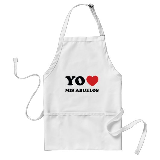 Yo Amo Mis Abuelos Schürze (Vorne)