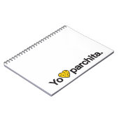 Yo Amo Parchita Notebook Notizblock (Linke Seite)