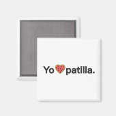 Yo Amo Patilla Magnet (Vorderseite/Rückseite)