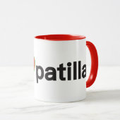 Yo Amo Patilla Zwei-Töne-Kaffee-Tasse Tasse (VorderseiteRechts)