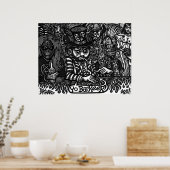 "Yo Barkeep!" Poster (Küche)