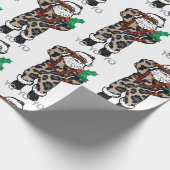 Yo Black Santa Geschenkpapier (Ecke)