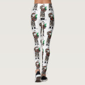 Yo Black Santa Leggings (Rückseite)