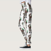 Yo Black Santa Leggings (Links)