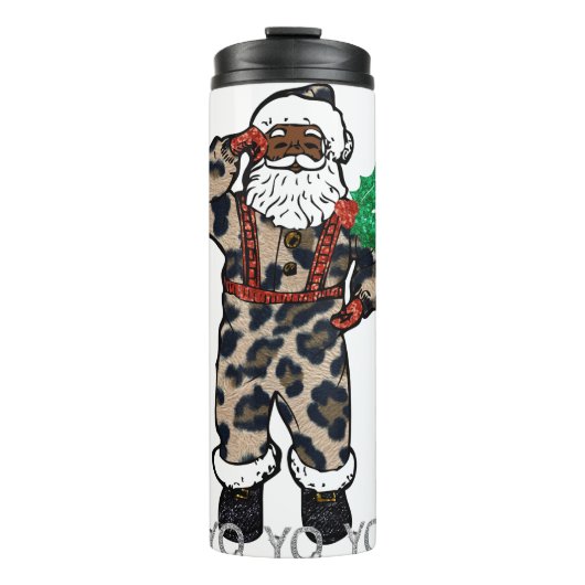 Yo Black Santa Thermosbecher (Vorderseite)