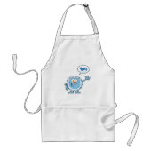 Yo Blue Monster Waving Schürze (Vorne)