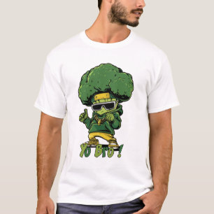 YO BRO ! - Brokkoli Hip Hop in der Küche T-Shirt
