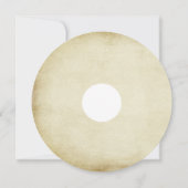 YO DONUT wollte zu verpassen, Donut Party, so süß Einladung (Rückseite)