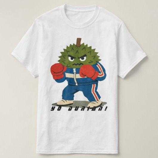 Yo Durian Frucht! T-Shirt (Design vorne)