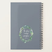 Yo estoy contigo siempre - Spanische Bibelverse Planer (Rückseite)