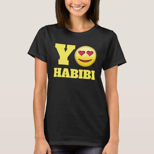 Yo Habibi Arabisch T-Shirt (Vorderseite)