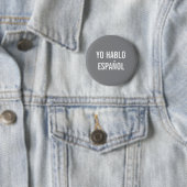 YO HABLO ESPAÑOL I SPEAK SPANISCHE HILFE-BUTTON BUTTON (Beispiel)