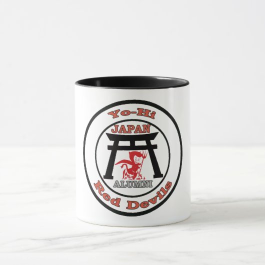 Yo-Hallo rote Teufel-Highschool Japan-Schüler Tasse (Zentrum)