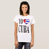 Yo Herz Kuba (i-Liebe Kuba) mit kubanischem T-Shirt (Vorne ganz)
