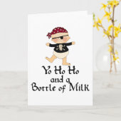 Yo Ho Ho Karte (Gelbe Blume)