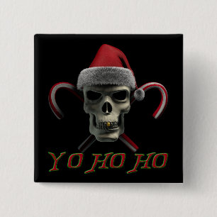 Yo Ho Ho Pirat Sankt Button