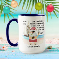 Yo Ho Ho Pirate Santa Ship Rum Weihnachten