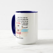 Yo Ho Ho Pirate Santa Ship Rum Weihnachten Tasse (Vorderseite Links)