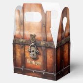 Yo-Ho-Ho Pirate Schatztruhe Klappbare Geschenkboxe Geschenkschachtel (Geöffnet)