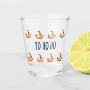 Yo Ho Ho Pirate Ship Theme Schnapsglas
