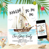 Yo Ho Ho Pirate Weihnachten Einladung