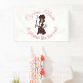 Yo Ho, Jo Ho, ein Piratenleben für mich Girl Pirat Banner (Insitu)