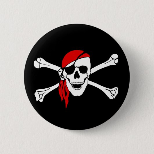 Yo Ho Pirate Button (Vorderseite)