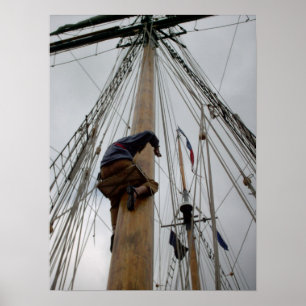 Yo Ho Schiffs-Fotoplakat Poster