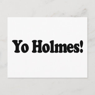 Yo Holmes Postkarte