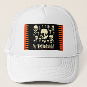 Yo I Got Mad Skulls Gfx BG-01 Truckerkappe