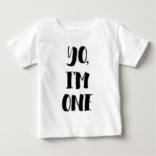 Yo, ich bin eins baby t-shirt