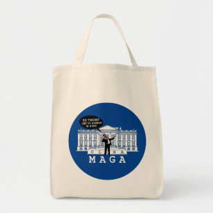 YO kommt Trump 2024 zurück   Whitehouse ULTRA MAGA Tragetasche
