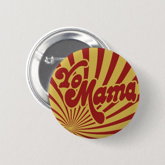 Yo Mama Button (Vorne & Hinten)