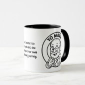 Yo Mama Therapy Joke Mug – Impatient healing  Tasse (VorderseiteRechts)