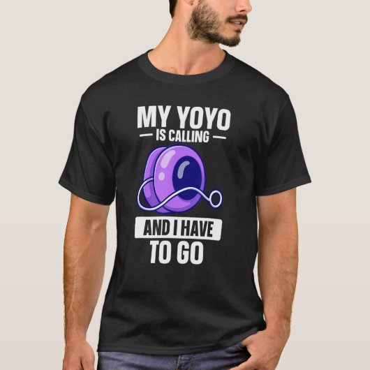 Yo, mein Yo-Yo ruft an T-Shirt (Vorderseite)