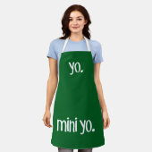 Yo & Mini Yo Schürze (Getragen)