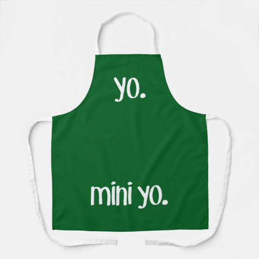 Yo & Mini Yo Schürze (Vorderseite)