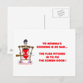 Yo Momma # 01 Postkarte (Vorne/Hinten)