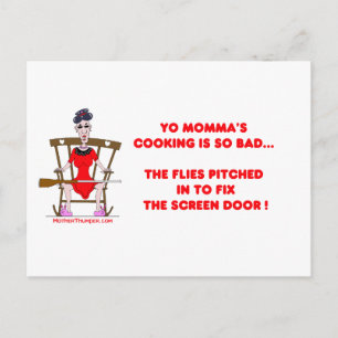 Yo Momma # 01 Postkarte
