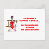 Yo Momma # 01 Postkarte (Vorderseite)