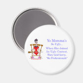 Yo Momma # 04 Magnet (Vorderseite/Rückseite)