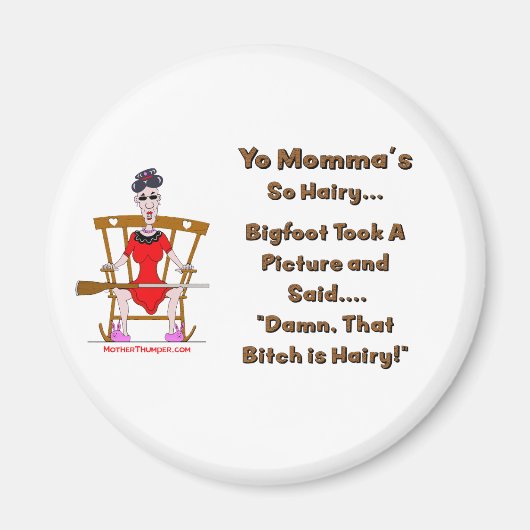 Yo Momma # 06 Magnet (Vorne)