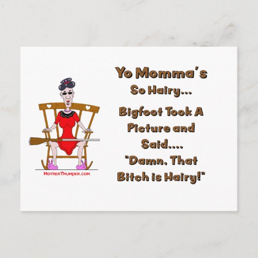 Yo Momma # 06 Postkarte (Vorderseite)