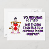 Yo Momma # 10 Postkarte (Vorne/Hinten)