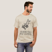 Yo Momma Roboter-Witz - Mutter Was A Schneefräse T-Shirt (Vorne ganz)