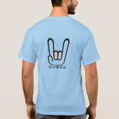 YO Rock! T-Shirt (Rückseite)