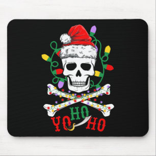 Yo S Ho Piratenboot Kreuzfahrt Xmas Totenkopf Kreu Mousepad