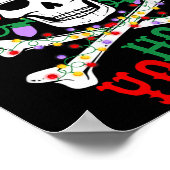 Yo S Ho Rate Boat Cruise Xmas Skull Crossbones Chr Poster (Ecke)