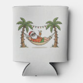 Yo Santa Funny Summer Christmas Tropical Holiday Dosenkühler (Vorderseite)