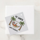 Yo Santa Funny Summer Christmas Tropical Holiday Geschenkanhänger (Beispiel)